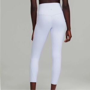 Lululemon Align High-Rise Legging with Pockets 25" in Pastel Blue - Size 6